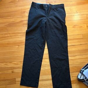 Izod Boys Black Chinos
